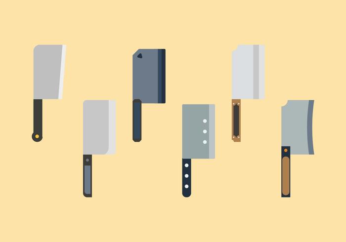 Free Meat Cleaver Vectors