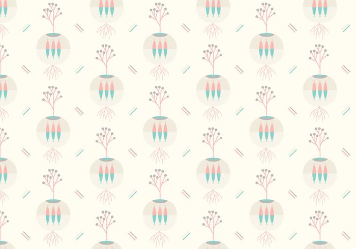 Plant Abstract Pattern  vector
