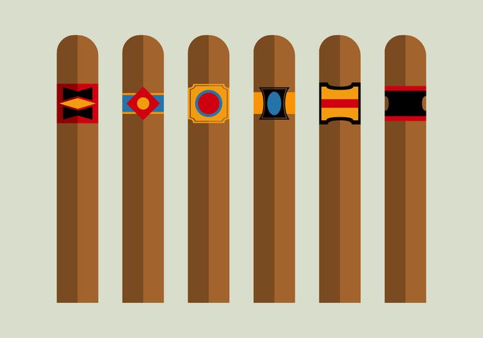 Free Cigars Vector Pack