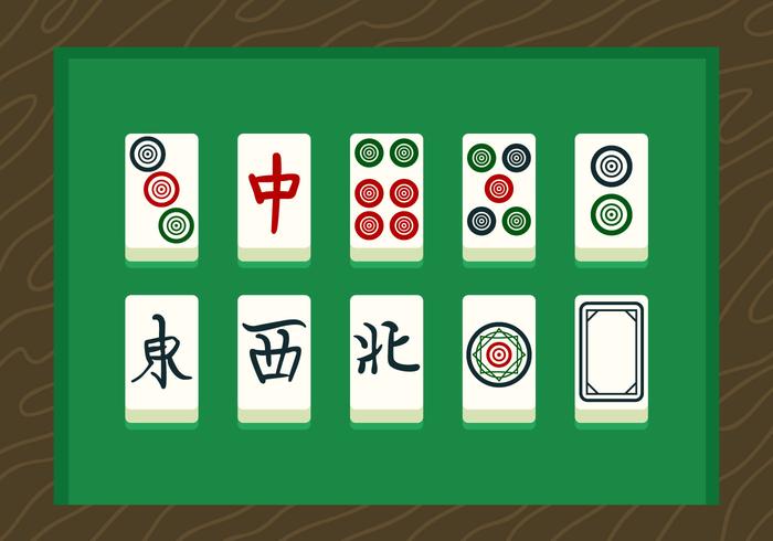 Mahjong Vector Cards Mahjong Vector Cards