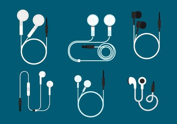 Ear Buds Vector Sets Ear Buds Vector Sets