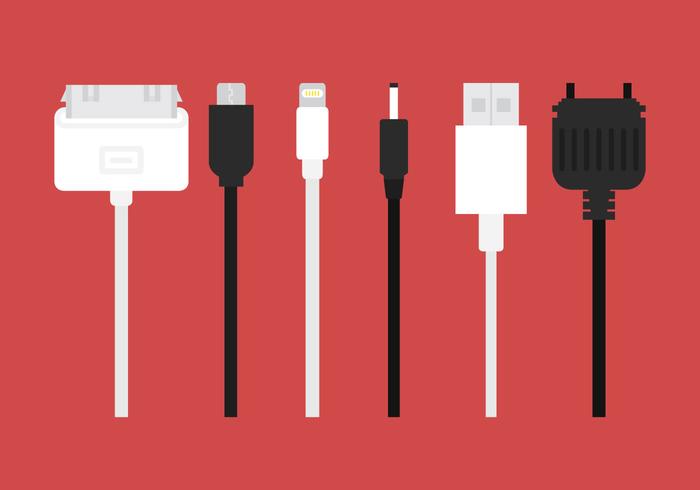 Phone Charger Vector Cables Phone Charger Vector Cables