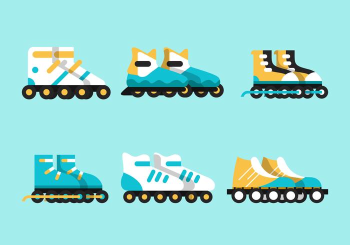 Roller Blade Vector Sets Roller Blade Vector Sets