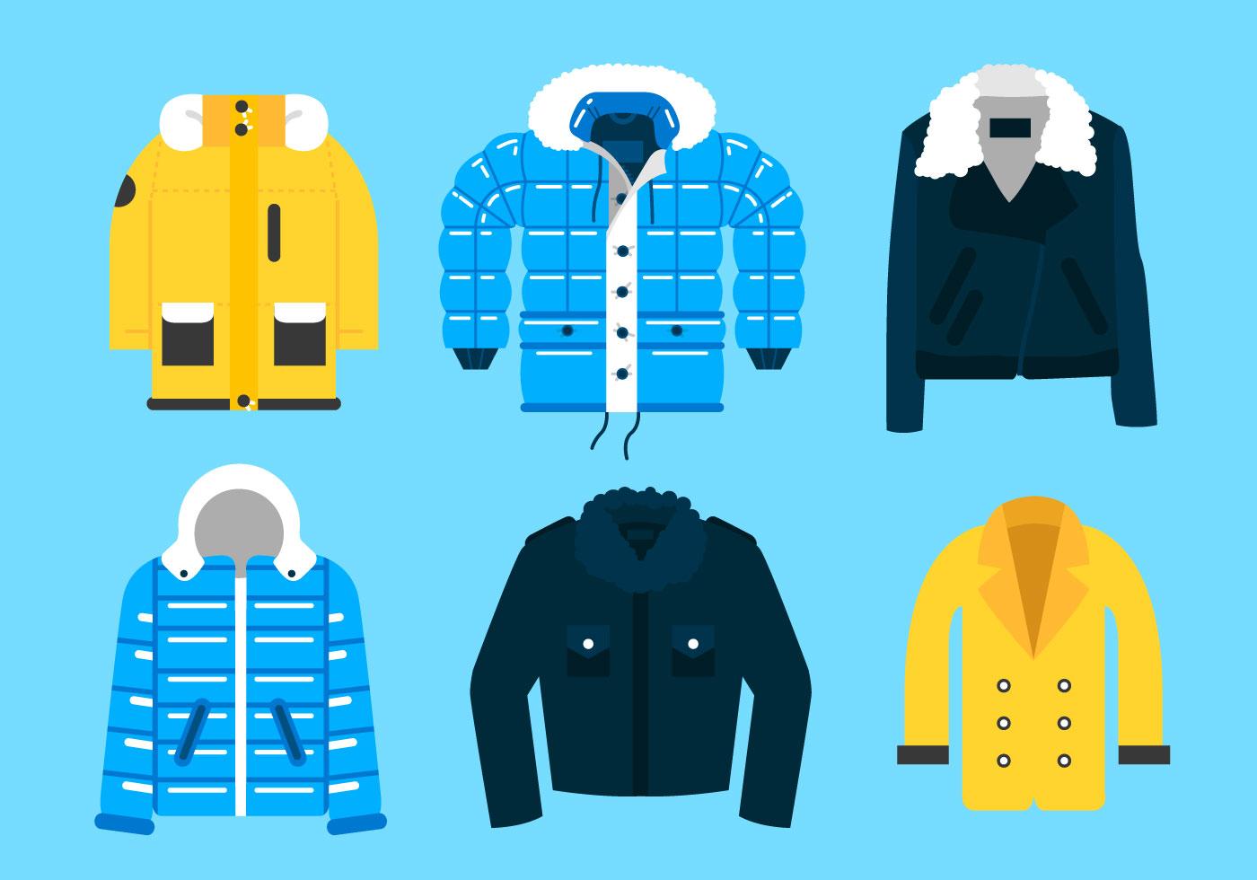 Winter Coat Vectors - Download Free Vector Art, Stock Graphics & Images