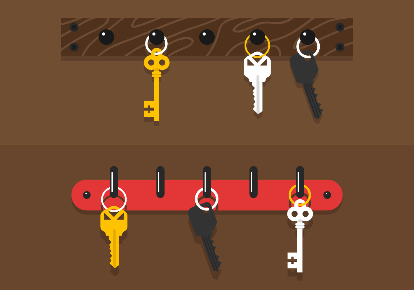 Key Holder Vector Download Free Vector Art, Stock Graphics & Images