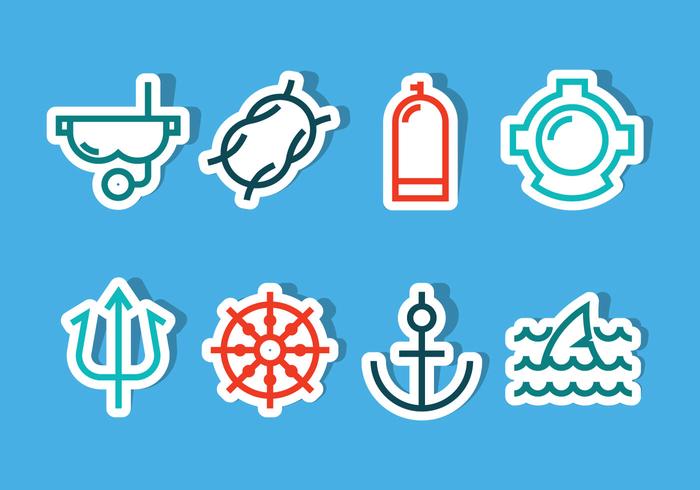 Ocean Icon Vectors