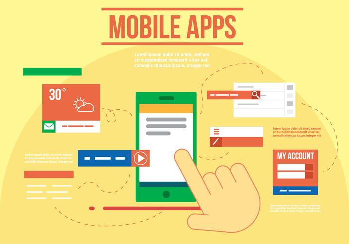 Mobile Apps Vector