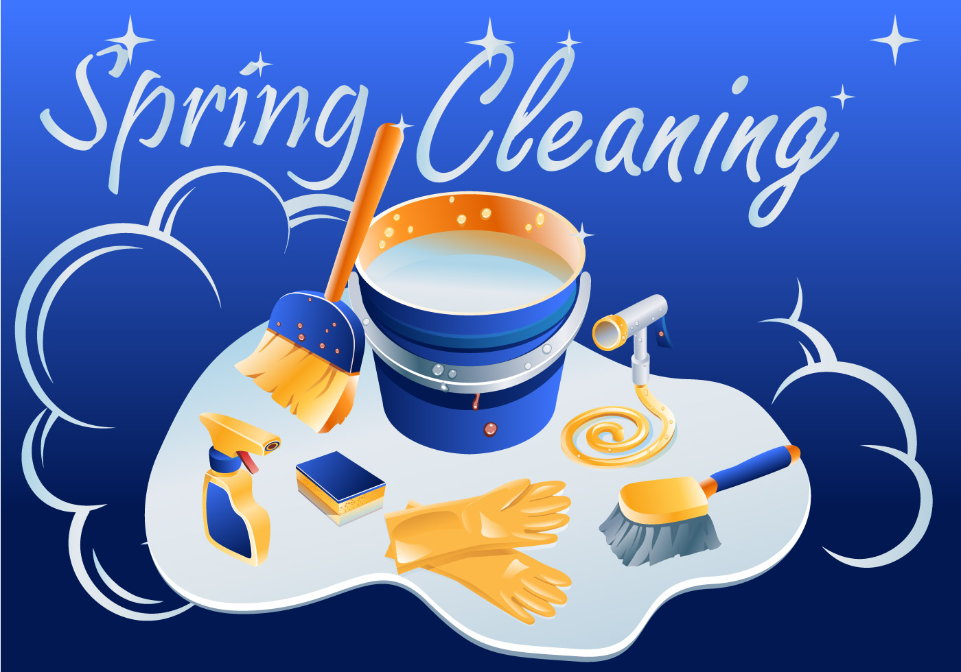 free clipart spring cleaning - photo #47