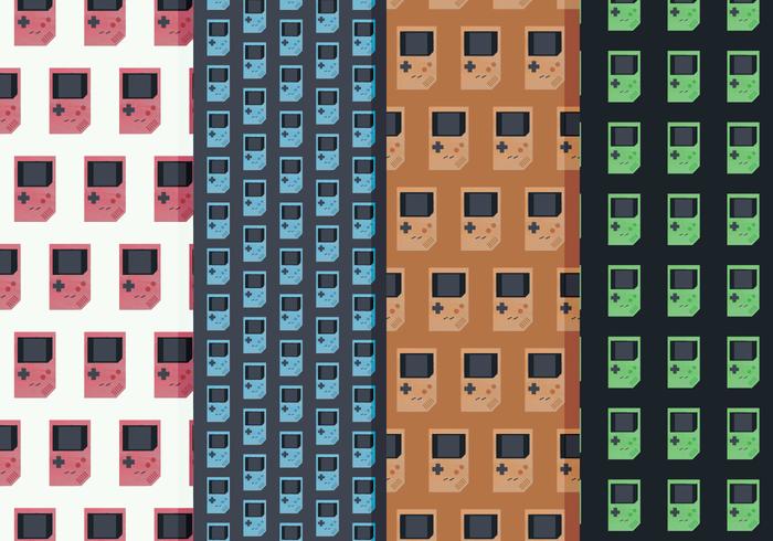 Free Nintendo Game Boy Vector Patterns Free Nintendo Game Boy Vector Patterns