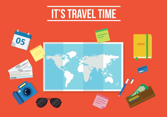 Free Travel Time Vector