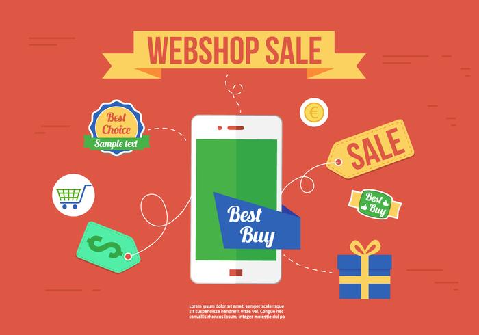 Free Webshop Vector Icons