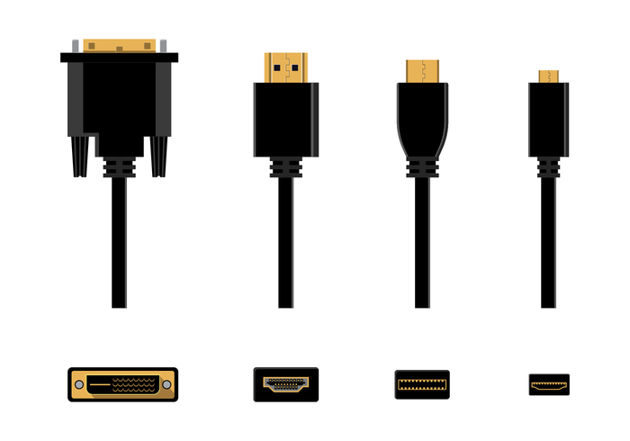 Vector libre de HDMI