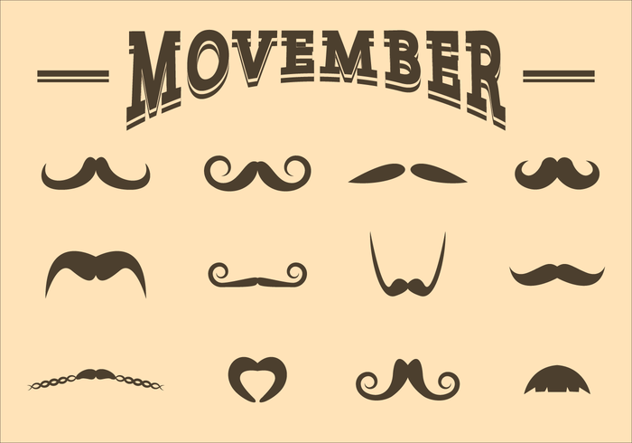 Free Movember Vector Free Movember Vector