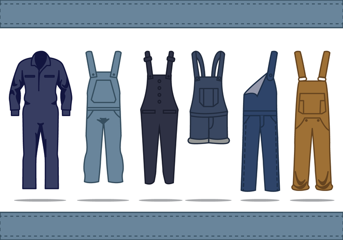 Free Overalls Vector
