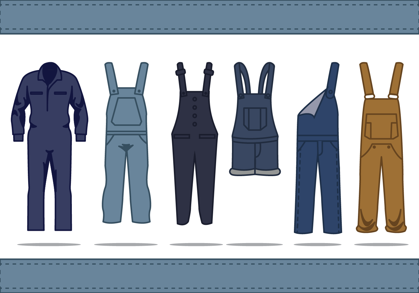 Free Overalls Vector 107892 Vector Art at Vecteezy