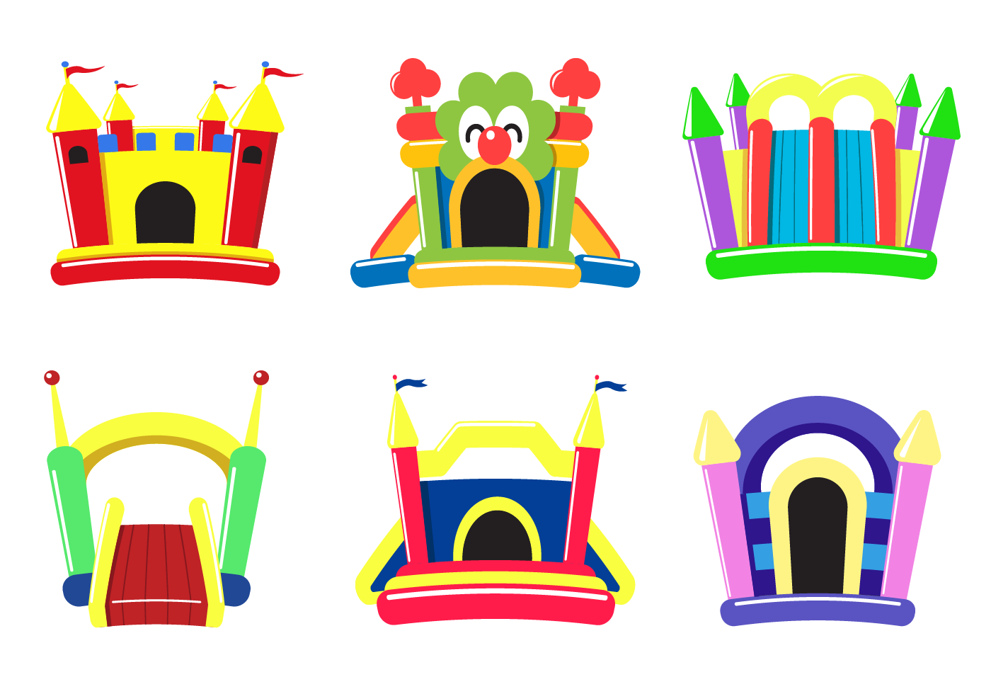 bounce house clipart free - photo #33