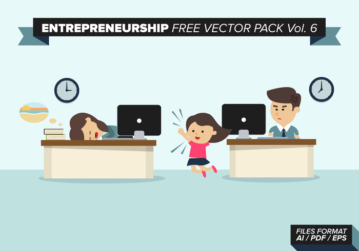 Entrepreneurship Free Vector Pack Vol. 6 Entrepreneurship Free Vector Pack Vol. 6