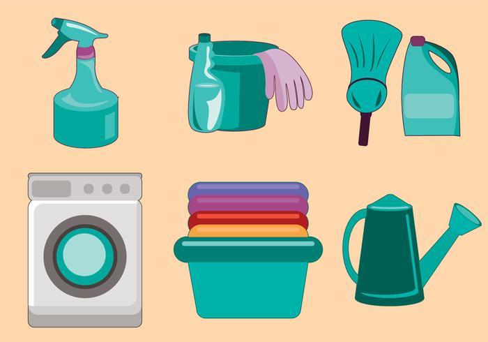 Spring Cleaning Vector Spring Cleaning Vector