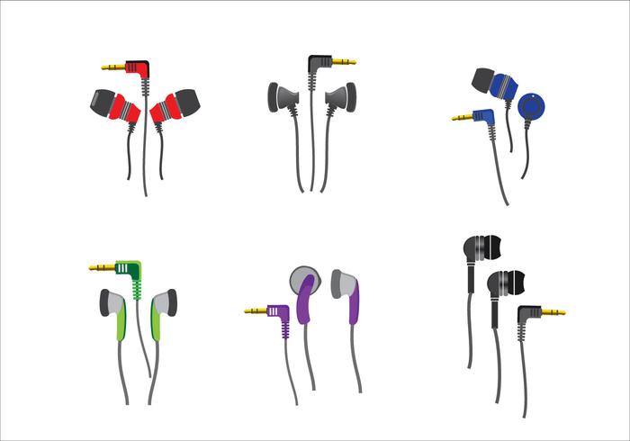 Ear Buds Phone Vector