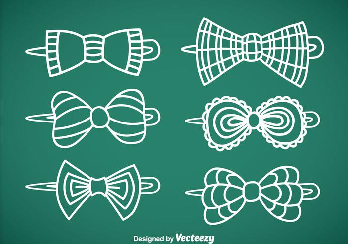 Hair Clip Vectors