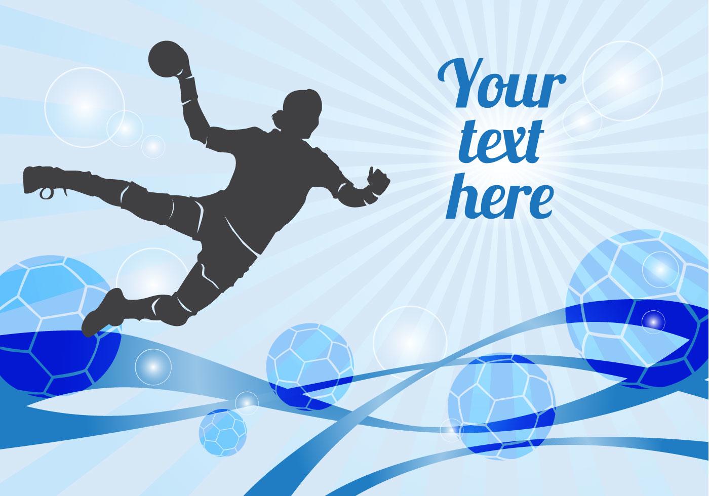 Free Handball Player Vector 108039 Vector Art at Vecteezy