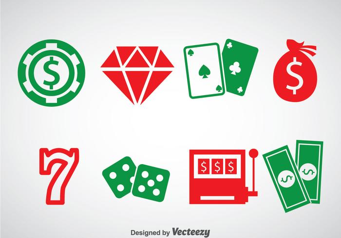 Casino Royale Ellement Iconos Vector