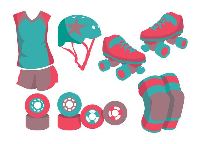 Roller Derby Vector Roller Derby Vector