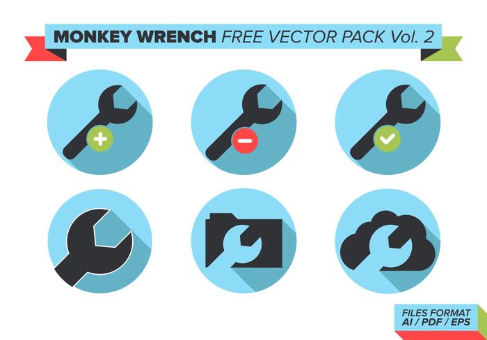Monkey Wrench Free Vector Pack Vol. 2 Monkey Wrench Free Vector Pack Vol. 2