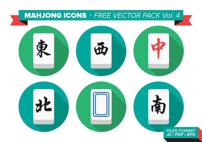 Mahjong Icons Free Vector Pack Vol. 4 Mahjong Icons Free Vector Pack Vol. 4