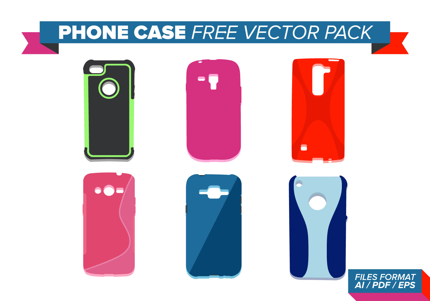 Phone Case Free Vector Pack Download Free Vectors, Clipart Graphics