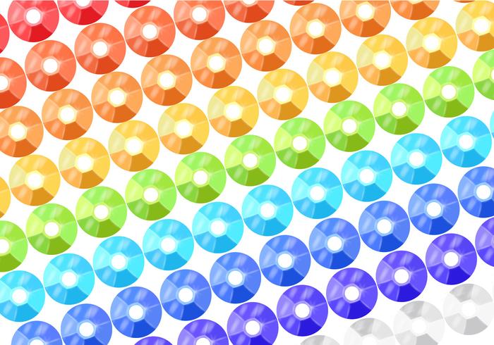 Colorful Sequin Background Vector