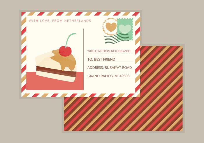 Vector Postcard 