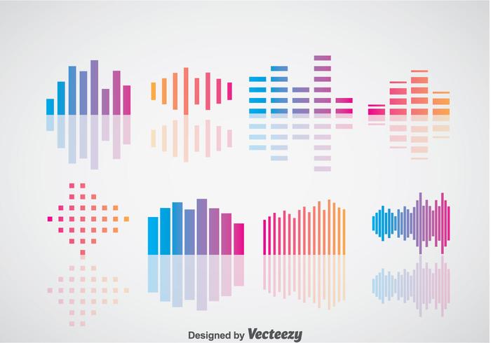 Conjuntos de vectores de barras de sonido