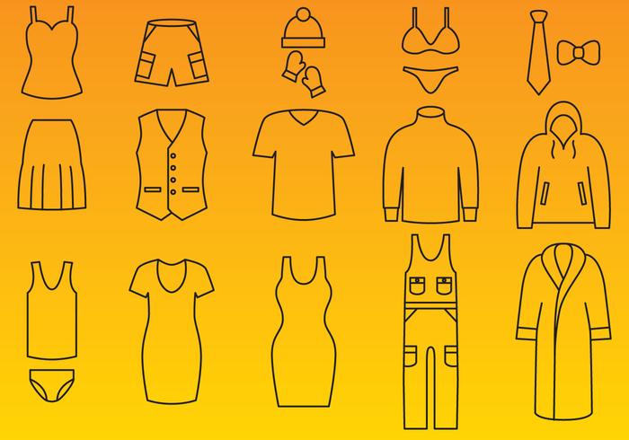 Clothes Icon Vectors