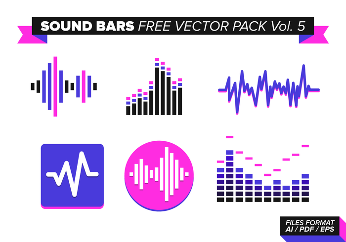 Sound Bars Free Vector Pack Vol. 5 Sound Bars Free Vector Pack Vol. 5