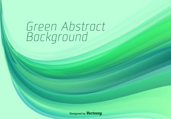 Green Abstract Vector Background