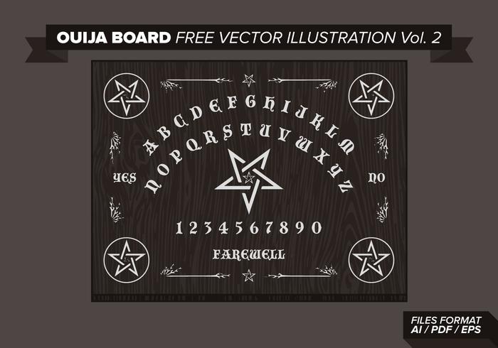 Ouija Board Free Vector Illustration Vol. 2 Ouija Board Free Vector Illustration Vol. 2