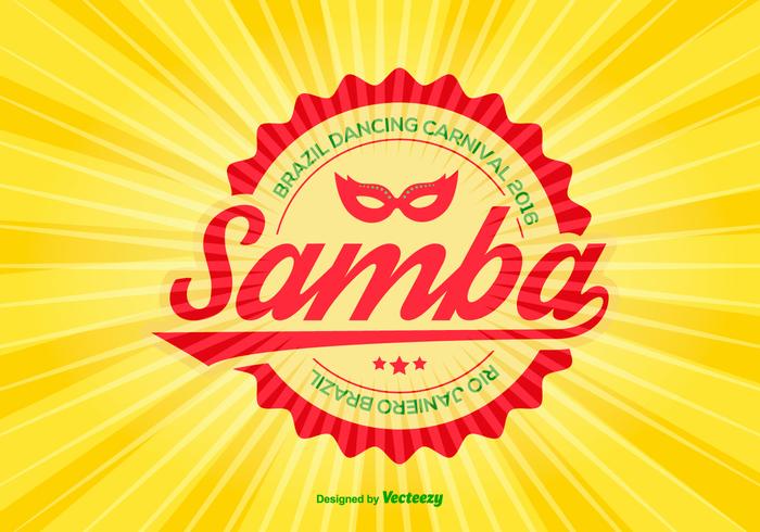 Colorful Samba Vector Illustration