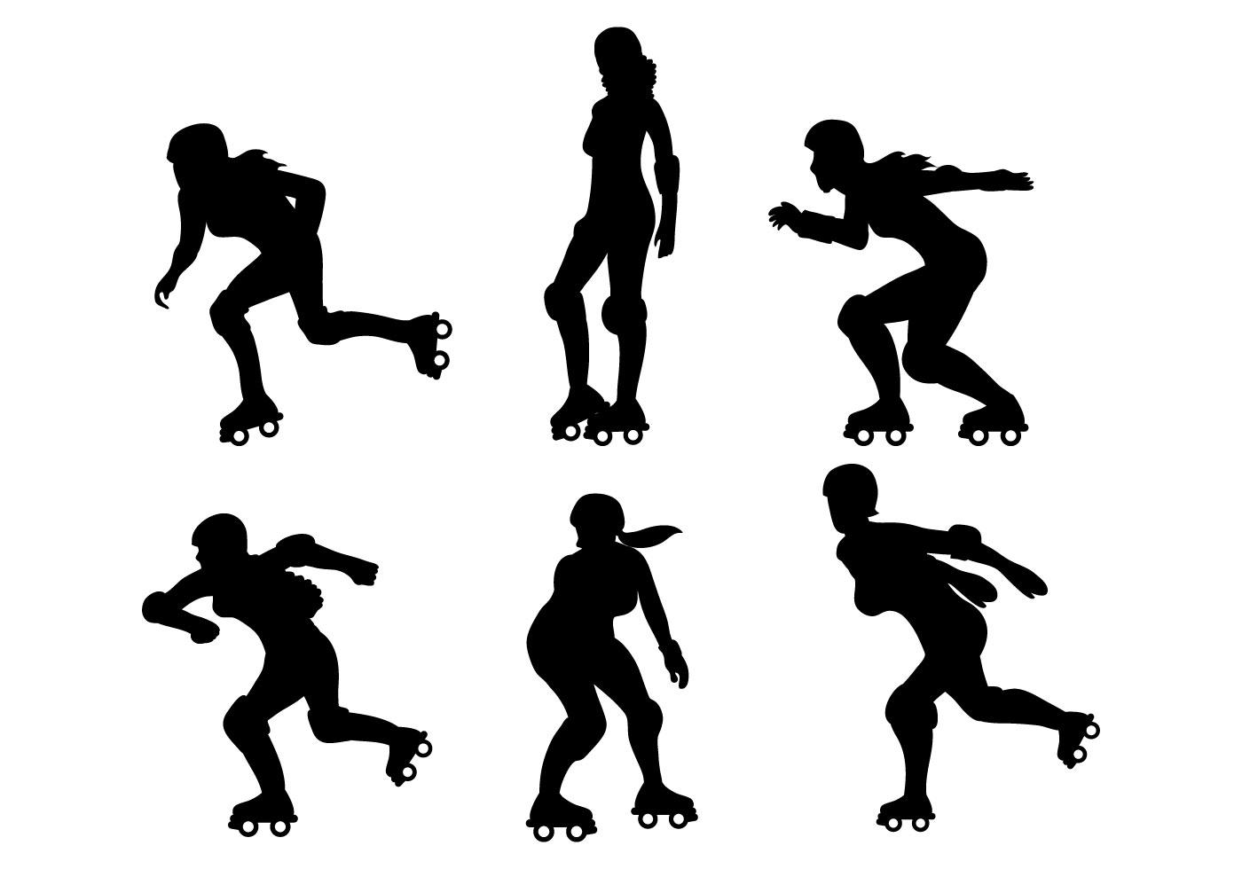 Roller Derby Vector 108304 Vector Art at Vecteezy