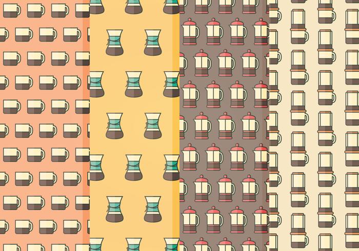 Vector Coffee Patterns