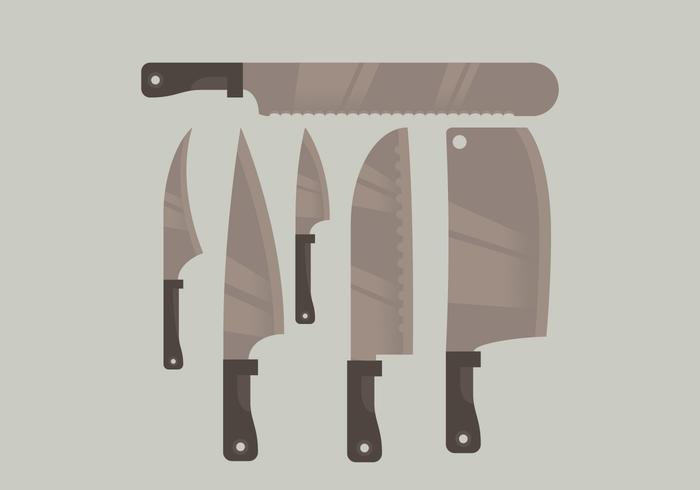 Vector Cleaver Knife Collection