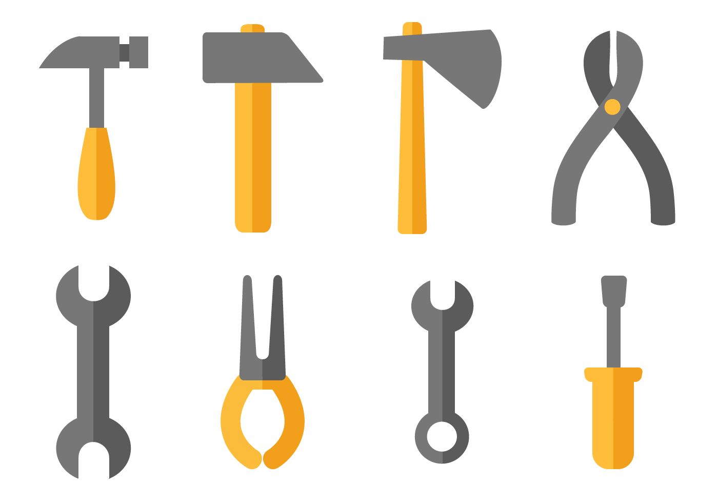 Free Construction Tools Vector.