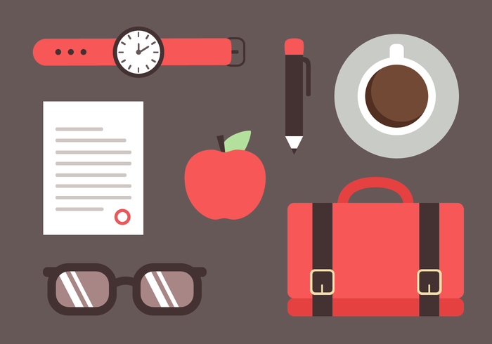Free Office Elements Vector Free Office Elements Vector