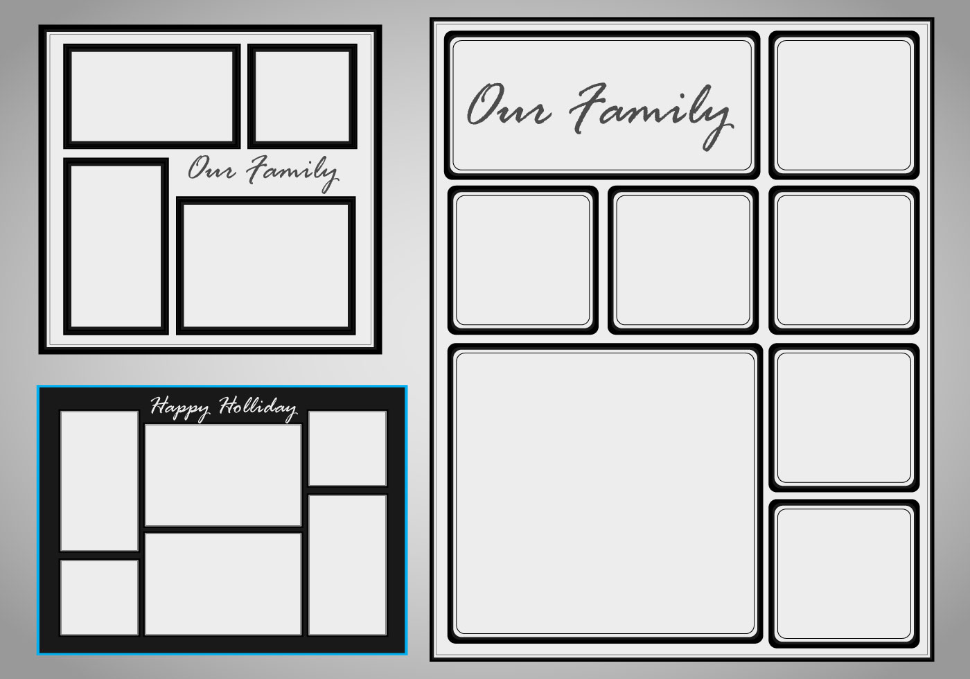 Printable Photo Collage Template Free Download Printable Templates