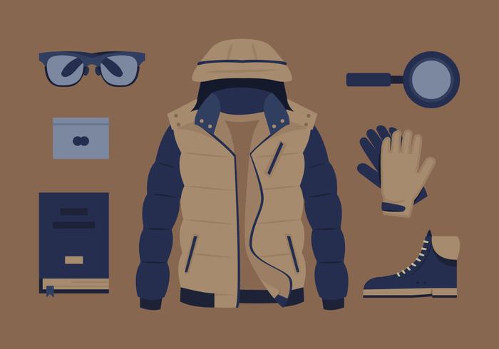 Mens Clothing and Accessory Vectors Mens Clothing and Accessory Vectors
