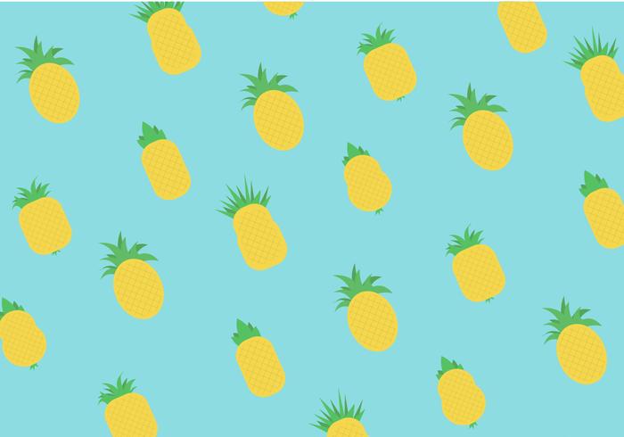 Ananas Vector Pattern