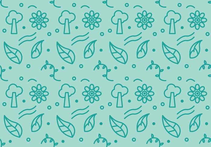 Free Green Pattern 1 vector
