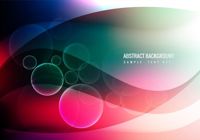 Free Colorful Waves Vector Background