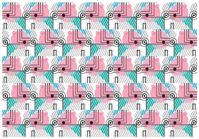 Bauhaus Pattern vector