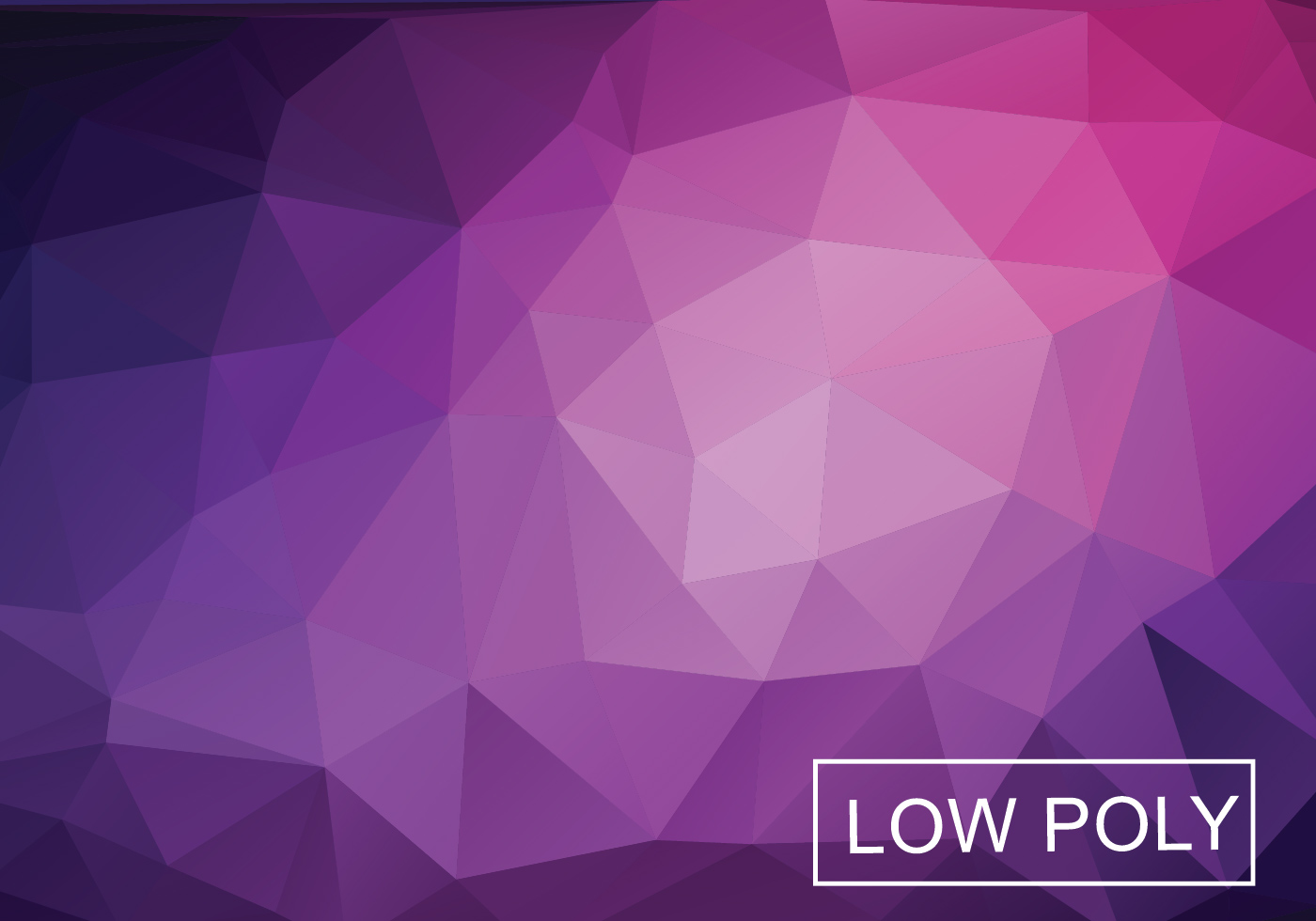 Low Polygonal Background Vector - Download Free Vector Art, Stock